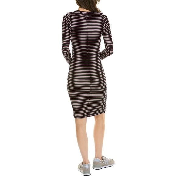 ATM Anthony Thomas Melillo Striped Sheath Sweater Dress Size Small New with Tags - Picture 5 of 10